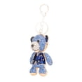 thumbnail image 2 of Rhinestones Bear Keychains, Blue Bear Keychain Dripping Process Long Bright  For Birthday For Festival For Anniversary, 2 of 8