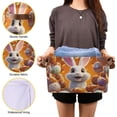 thumbnail image 7 of Coolnut Easter Cute Rabbit Large Storage Basket 2PCS,Cute Koala Collapsible Toy Storage Box Laundry Basket with Handle,Used for Home Closets, Offices, Bedrooms Halloweenation Home Decor, 7 of 7