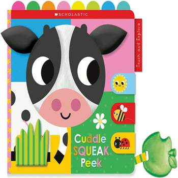 Scholastic Early Learners: Cuddle Squeak Peek Cloth Book: Scholastic Early Learners (Touch and Explore) (Book)