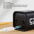 thumbnail image 4 of Digital Kitchen Timers,Timing Volume Adjustable Rotation Timer Type C Fast Charging Timer Clock for Cooking Reading Game Sports(Black), 4 of 9
