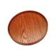 thumbnail image 4 of Bandeja redonda de madera decorativa para servir, ideal para decoración otomana del hogar. En blanco 27cm, 4 of 9