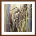thumbnail image 2 of Art.com Coastal Heron Art Print by Brent Heighton, Brown Frame Wall Art, 21" x 21", 2 of 5