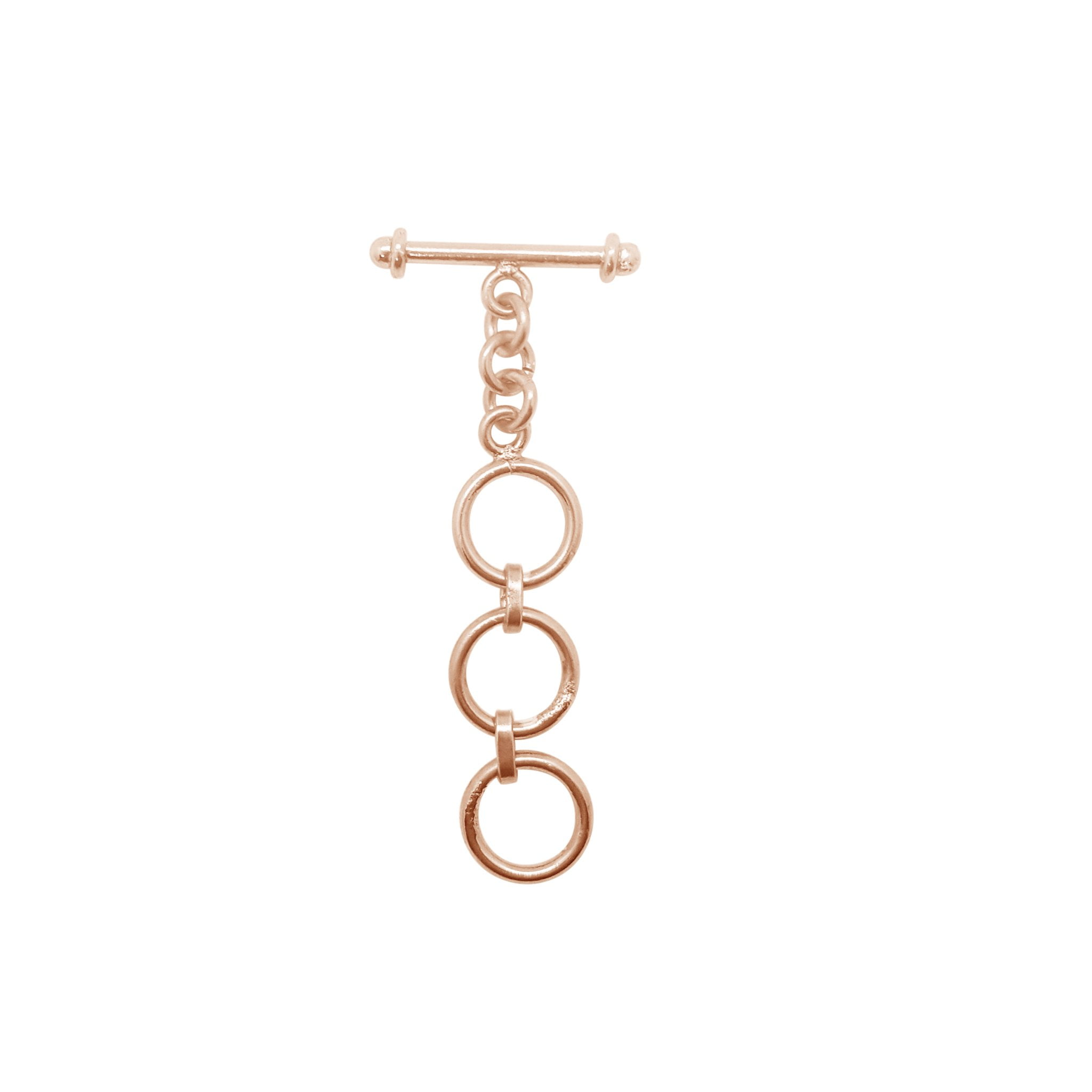 Rose Gold Overlay Lobster Clasp FRG-116-10MM