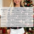 thumbnail image 3 of BXJX Girls Christmas Sweaters, Crew Neck Fall Winter Knit Cute Pullover Xmas Tops Black Size 9-10 T, 3 of 5