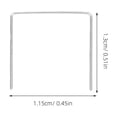 thumbnail image 2 of GOOHOCHY 1000 Pcs Agrafes en Acier Inoxydable pour Recharge d'Agrafeuse pour Fournitures de Bureau et Documents, 2 of 6