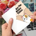 thumbnail image 4 of NobleWorks Funny Birthday Greeting Card with 5 x 7 Inch Envelope (1 Card) Bday Kittycat Cool C10260BDG, 4 of 6