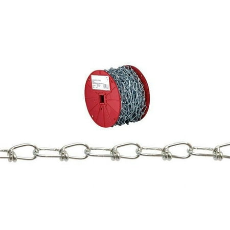 Campbell #3 200 Ft. Zinc-Plated Low-Carbon Steel Coil Chain T0723227N