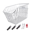 thumbnail image 1 of Ximing Bike Rear Basket Storage Basket Strengthened Frame Practical Cargo Rack Biking Rack Basket for Riding Luggage No Lid, 1 of 9