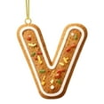 thumbnail image 1 of Adorno Navideño con 26 Letras, Colgante para Árbol de Navidad, Adornos Personalizados, Decoración Navideña, Decoración Colgante para Árbol de Navidad., 1 of 1