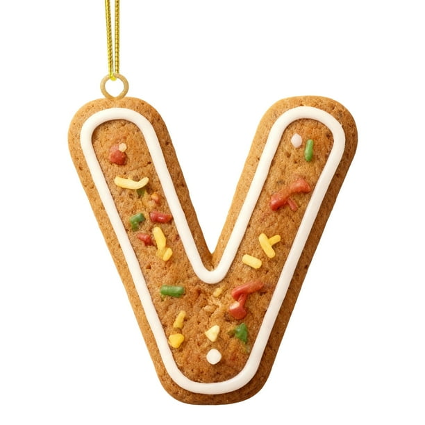 Adorno Navideño con 26 Letras, Colgante para Árbol de Navidad, Adornos Personalizados, Decoración Navideña, Decoración Colgante para Árbol de Navidad.