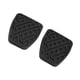 thumbnail image 4 of Almohadilla de pedal de embrague de freno, 1 par de cubiertas de almohadilla de pedal de embrague de freno de goma automática negro para Qashqai 2007-2016 46531JD00A, 4 of 14
