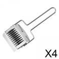 thumbnail image 1 of Máquina para hacer pasta manual,Rodillo de celosía para fideos de acero inoxidable hecho en casa, de ,picadora de jengibre,máquina para hacer fideos,Máquina para hacer, 1 of 8