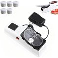 thumbnail image 1 of Besyner Sharp Pro,USB Electric Knife Sharpener, Professional Electric Knife Sharpeners for Kitchen Knives,Double Sided Knife Sharpener, 5s Quick Sharpening,Stable Non-Slip Base (B,1pcs), 1 of 10