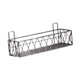 thumbnail image 3 of Estante colgante de pared para baño, organizador de ducha resistente y multiusos, estante de almacenamiento para lavandería, dormitorio de granja Negro, 3 of 8