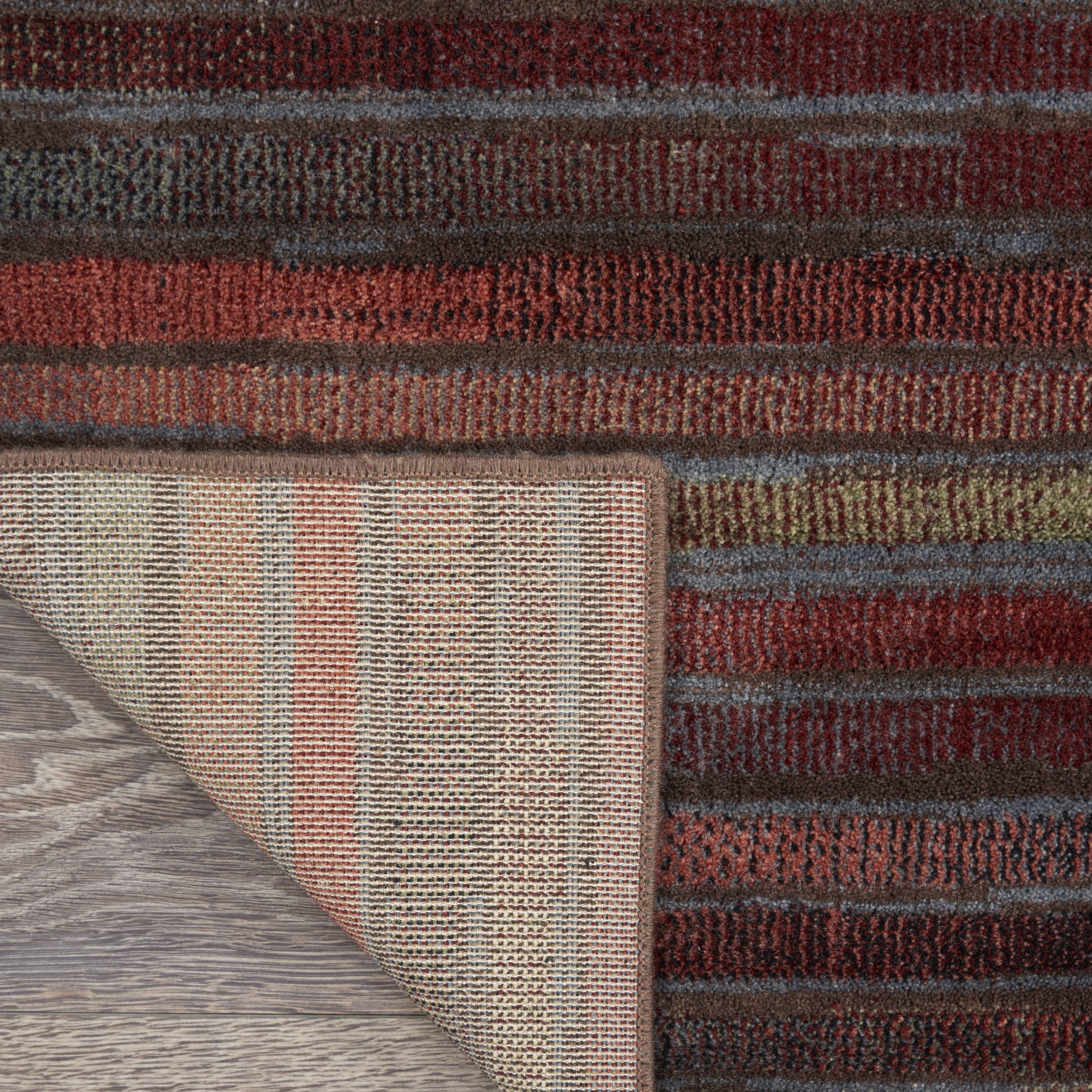 Nourison Expressions Brushstroke Multicolor 9'6" x 13'6" Area Rug, (10x14)