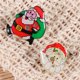 thumbnail image 2 of EeaseMX 25 broches navideños brillantes para el pecho, divertidos broches para solapa, como recuerdo navideño, para disfraz o decoración (estilo aleatorio)., 2 of 7