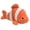 clownfish, variant on 40/50cm Tidal Ocean Series Plush Doll Marine Animal Throw Pillow Clownfish Shark,Octopus,Sea Turtle,Lobster Sleep Mate Kid Gift
