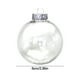 thumbnail image 3 of Bolas navideñas transparentes para coche, bolas decorativas de plástico rellenables para colgar, bolas navideñas transparentes para hacer tú mismo, tres tamaños, 12 unidades, 3 of 9