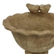 thumbnail image 3 of Comedero para pájaros Benzara Ivina, color marrón terracota, 30 cm, 3 of 5