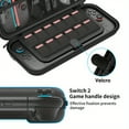 thumbnail image 3 of For Switch 2 Portable Protective Case Travel Bag NS2 Game Card Storage Switch 2 Accessory Storage for Joy-Con with Lanyard, 3 of 6