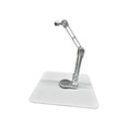 thumbnail image 3 of Soporte para tableta con cabeza de bola, soporte para teléfono ajustable en altura, soporte para teléfono para , oficina, dormitorio, mesa, Plata, 3 of 8