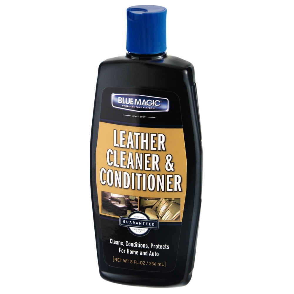 Blue Magic 855-06 Leather Cleaner and Conditioner, 8-oz. - Quantity 1