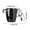 B-Z4, variant on Unique Shape Ceramic Coffee Mug - 12 oz Large Capacity Novelty Cup with Cool Handle - Gift for Men, Dad, Coffee Lovers - Dishwasher Safe Porcelain Tea Cup