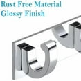 thumbnail image 4 of 6 Pin Stainless Steel Wall Hooks Hanger For Kitchen And Bathroom Decor, 4 of 5