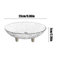 thumbnail image 3 of 9 Inch Fruit Exquisite Snack Tray with for Living Room Coffee Candy Serving 9x9x2.8 Inch, 3 of 6