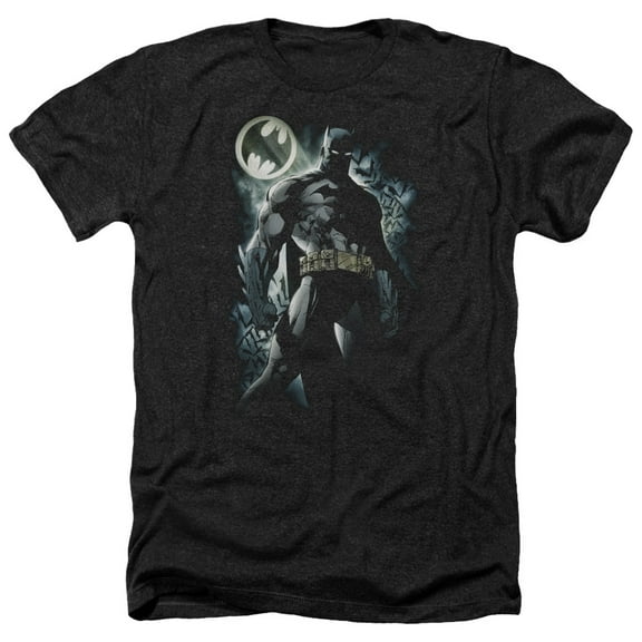 Batman - The Knight - Heather Short Sleeve Shirt - X-Large