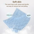 thumbnail image 4 of Minors Handkerchief Towels, 12-pack Small Face Cloths with Cloud Grid Pattern, Super Soft & Highly Absorbent for Gentle N Care, Ideal for Youngsters, Toddlers and Young Age's Daily Use, 4 of 6