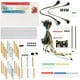 thumbnail image 5 of Kit de inicio de componentes electrónicos Placa de pruebas Cables puente sin soldadura LED Resistencia, 5 of 12