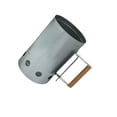 thumbnail image 3 of kurtrusly Barbecue Portable en Acier Inoxydable Brûleur de Cheminée Seau à Charbon de Bois Simple avec Rapide, 3 of 6