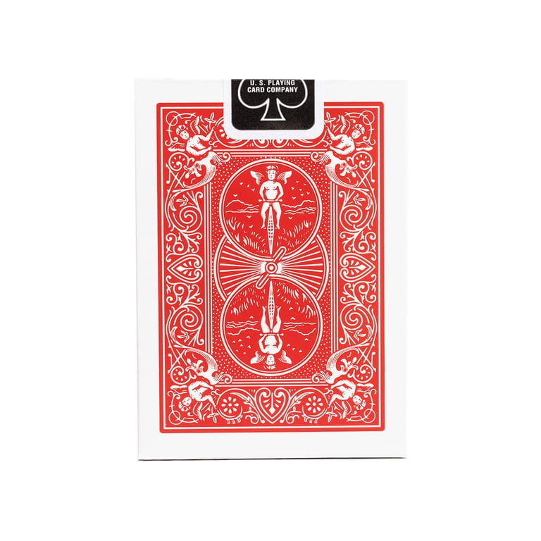 807 Rider Back Playing Cards, Red - Walmart.com
