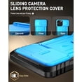 thumbnail image 5 of Poetic Revolution Case for iPhone 16 Pro 6.3 inch with Built-in-Screen Protector, Light Blue, 5 of 5