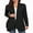 01-Black, variant on JWD Womens Casual Lightweight with Pocketes Long Sleeve Open Front Cardigan Black-L