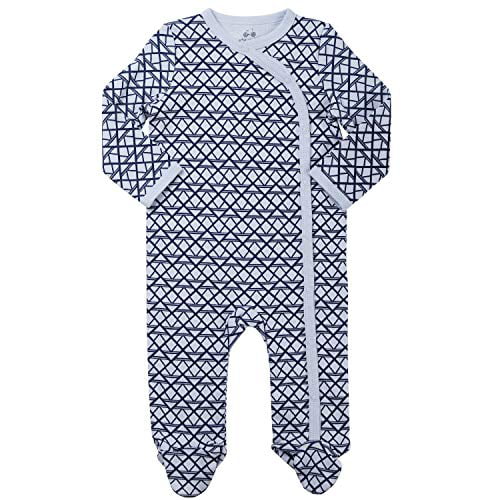 Asher and Olivia Boys 2-Pack Pajama Set Baby Clothes Pjs Sleepers Footless Sleepwear
