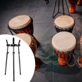 thumbnail image 1 of Blinkol Djembe Support de Tambour Robuste pour Tambour Africain Performance pour 8 Pouces 10 Pouces, 1 of 9