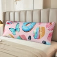 thumbnail image 5 of Naloa Cupcakes and Donuts Super Soft 20x60 Body Pillow Case,Long Side Hidden Zipper（PILLOWS ARE NOT INCLUDED）, 5 of 6