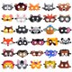 thumbnail image 1 of Máscaras de fieltro con forma de animal de 30 piezas de ShaggyDogz para niños, fiestas temáticas en la jungla, regalos, suministros..., 1 of 9