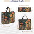 thumbnail image 6 of FORMRS Womens Corduroy Tote Bag Crossbody Shoulder Handbag with Pocket, Forest Mushroom, 6 of 7