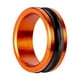 thumbnail image 1 of Anillo de línea de pesca cómodo y ensanchado, herramienta de pesca de regalo para pescadores, diseño ergonómico. 1 pieza de naranja, 1 of 8