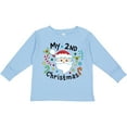 thumbnail image 3 of Inktastic My Second Christmas Santa with Candy Canes Boys or Girls Long Sleeve Toddler T-Shirt, 3 of 5