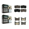 thumbnail image 1 of TEC Front Rear Ceramic Brake Pads Kit for Car 2016-2017 Mercedes-Benz C63 AMG S with Composite Brakes KTC-100682, 1 of 10