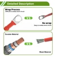 thumbnail image 2 of Cable Inversor de Batería de Cobre Estañado de 10FT con Terminales de 3/8" Lug y 5/16" Lug de 7 AWG - 1 Pc Rojo, 2 of 7