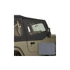 Rugged Ridge 13713.09 Door Kit, Upper, Gray; 88-95 Jeep Wrangler YJ Fits select: 1989-1995 JEEP WRANGLER / YJ