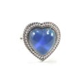 thumbnail image 4 of Anillos de humor temperatura de Color cambiable sensación de emoción Navidad cumpleaños fiesta favores para mujeres gran corazón rhinestone gran corazón de diamantes de imitación 5piezas Jumpingount CBP230888, 4 of 6