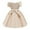 Beige, variant on Zpanxa Toddler Girls Princess Dress, Little Girls Party Wedding Dress, Lace Bowknot Off Shoulder Pleated Dress, Kids Pageant Flower Girl Sleeveless Dress, Birthday Gifts for Girls Beige (6-7 Years)