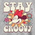 thumbnail image 3 of Disney - Mickey & Friends - Minnie Mouse - Stay Groovy - Toddler And Youth Long Sleeve Graphic T-Shirt, 3 of 5