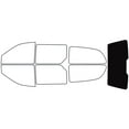 thumbnail image 2 of Rvinyl Window Tint Kit Compatible with Chrysler Voyager 2001-2003 - Rear Windshield Precut Kit - 5%, 2 of 8